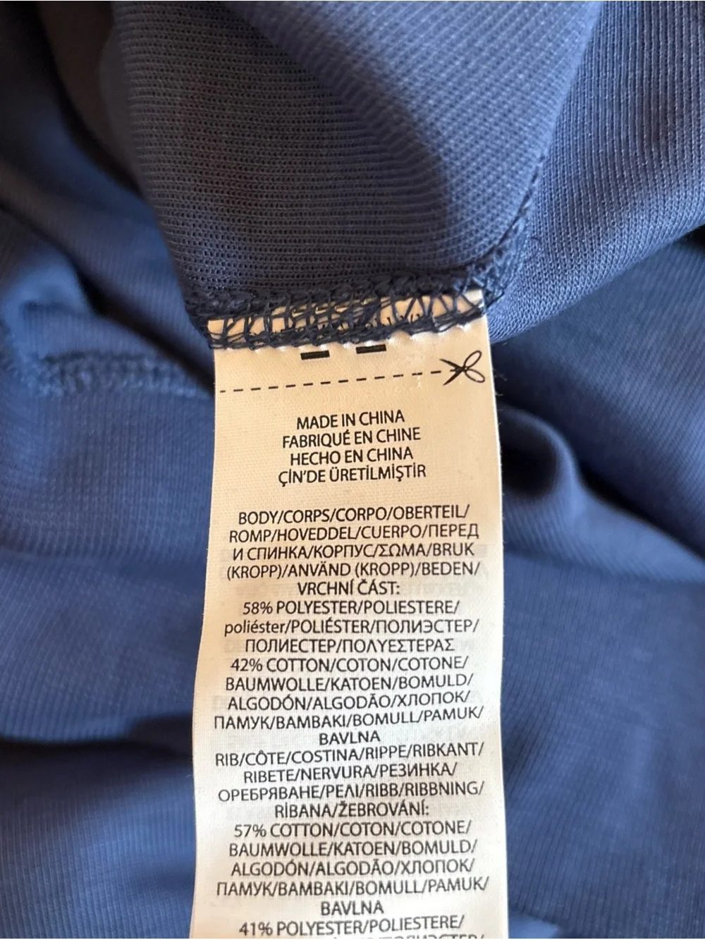 Logo-Embossed Double-Knit Sweatshirt 5XB NWOT Polo Ralph Lauren Light Navy